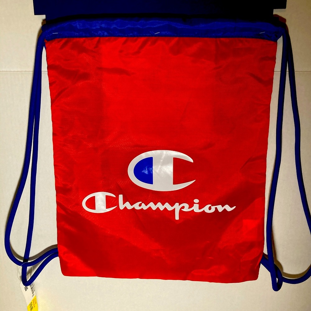 Champion Bag red on one side blue on other side